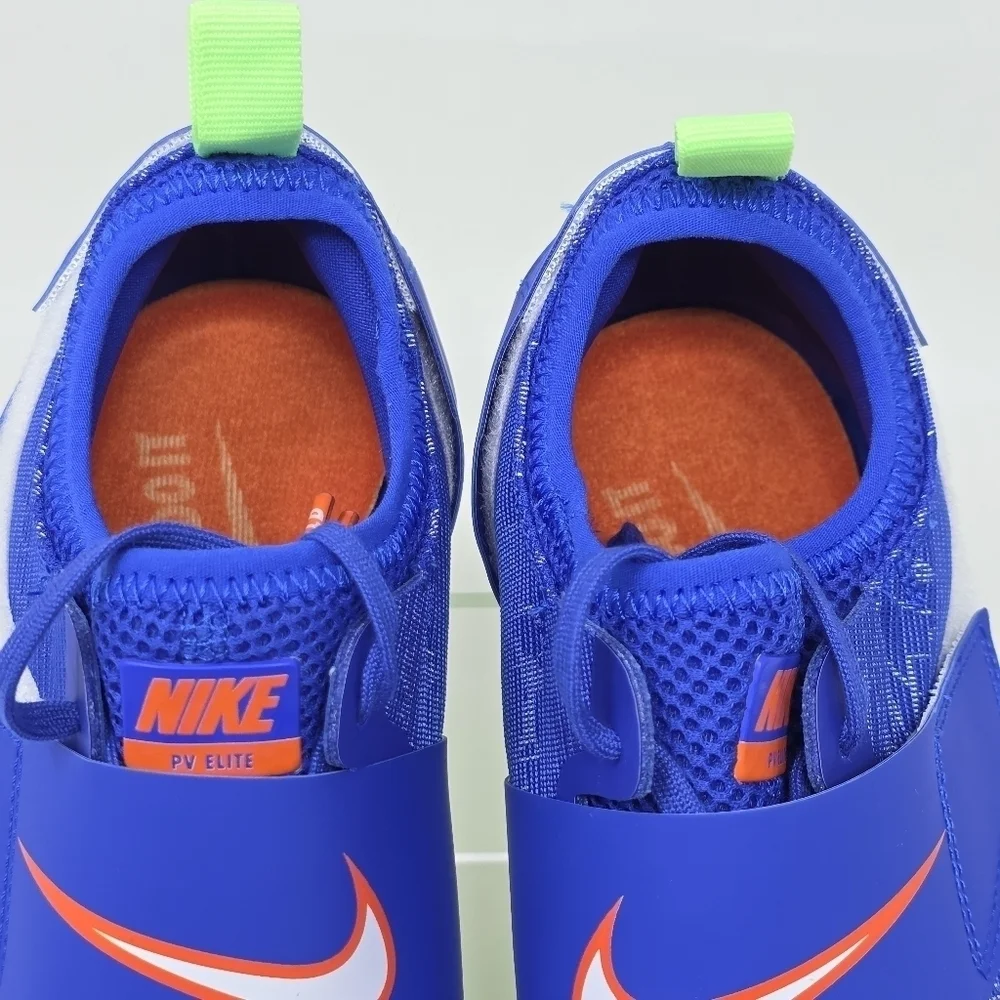 Nike Pole Vault Elite Track & Field Spikes Men's Size 8.5 Blue AA1204-400 NEW